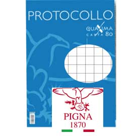 Protocollo a4 5mm 200fg 80gr pigna