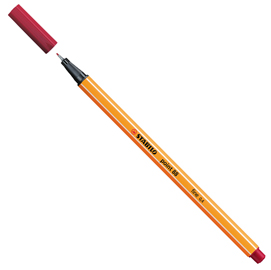 Pennarello stabilo point 88/50 carminio
