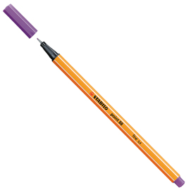 Pennarello stabilo point 88/59 lilla chiaro