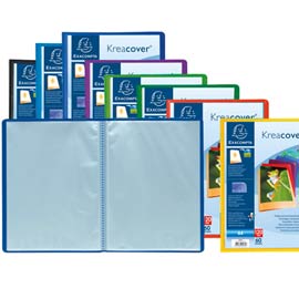 Portalistini personalizzabili 20 buste colori ass. Kreacover