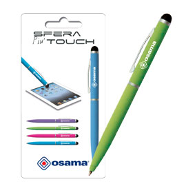 Penna sfera piu' touch verde osama
