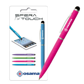 Penna sfera piu' touch rosa osama