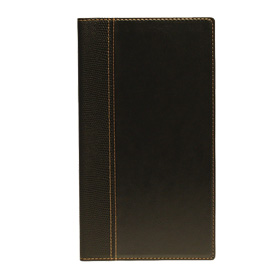 Portaconto 13x23cm nero trendy