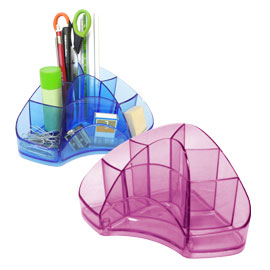Portapenne multipot classic fuxia trasp. Arda