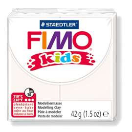 Pasta polimerica fimo kids 42gr bianco