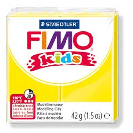 Pasta polimerica fimo kids 42gr giallo