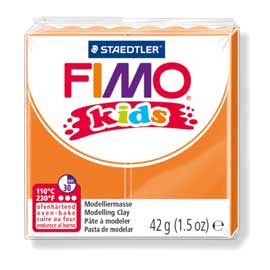 Pasta polimerica fimo kids 42gr arancione