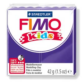 Pasta polimerica fimo kids 42gr violetto 6