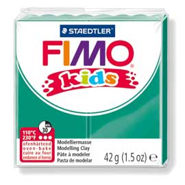 Pasta polimerica fimo kids 42gr verde 5
