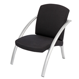 Poltroncina 1 posto nero nova alba