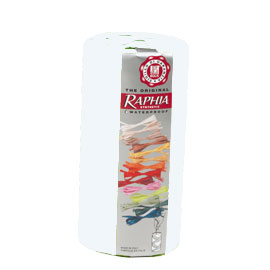 Pack nastro raphia syntetic 200mt bianco 09 bolis