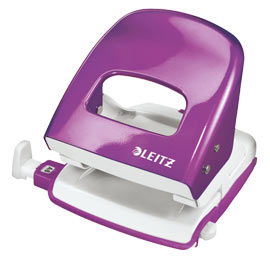 Perforatore 2 fori 5008 wow viola metal max 30fg leitz