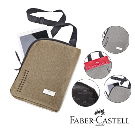 Portatablet grip melange sabbia faber castell