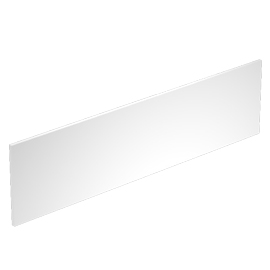 Pannello divisorio 120x32cm bianco per scrivania multiple - agora'