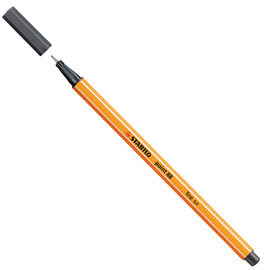 Pennarello stabilo point 88/97 grigio nerastro