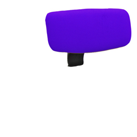 Poggiatesta blu per seduta ergonomica kemper a