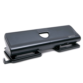 Perforatore 720 in metallo 4 fori nero max 20 fg rapesco