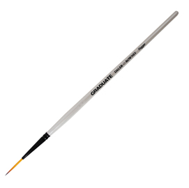 Pennello sintetico graduate punta lunga n.3 manico corto daler rowney