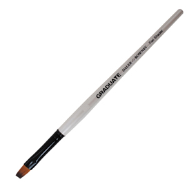 Pennello sintetico piatto graduate n.8 manico corto daler rowney