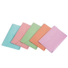Porta listini pstel 40 buste 2x33cm colori ass. Favorit