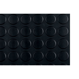 Passatoia antiscivolo bolle h120cm x 15m nero velcoc