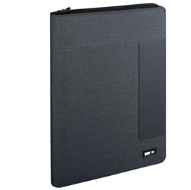 Portablocco bicolore a4 grigio scuro niji