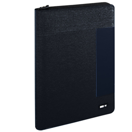 Portablocco bicolore a4 nero niji
