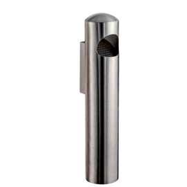 Posacenere murale birkin - in acciaio inox satinato - medial international