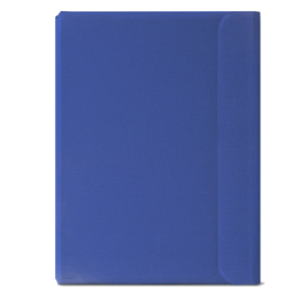 Portablocco meet - con alette magnetiche - 31 x 25 x 1,4 cm - blu - intempo