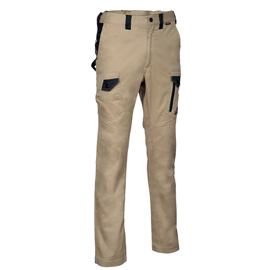 Pantalone jember super strech - taglia 50 - corda/nero - cofra