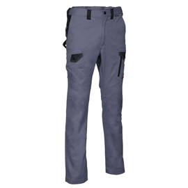 Pantalone jember super strech - taglia 56 - avion/nero - cofra