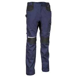 Pantalone skiahos - taglia 54 - blu navy/nero - cofra