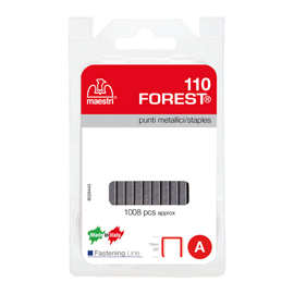 Punti metallici - 110 - 10 mm - metallo - ro-ma - conf. 1008 punti