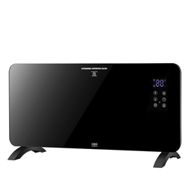 Pannello radiante walli - 2000 w - 92 x 24 x 43 cm - nero - cfg