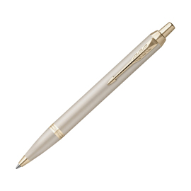 Penna sfera im monochrome - punta m - champagne - parker