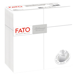 Quick pocket linea airlaid - 40 x 40 cm - bianco - fato - conf. 40 pezzi