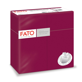 Quick pocket linea airlaid - 40x40 cm - bordeaux - fato - conf. 50 pezzi