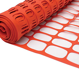 Rete da cantiere - 1 x 50 m - 140 gr - arancione - verdelook