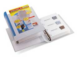Raccoglitore stelvio ti 13 a4 4r 22x30cm bianco personalizzabile sei rota