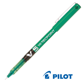 Roller hi-tecpoint v5 verde pilot