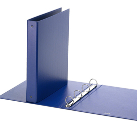 Raccoglitore europa 4010 22x30mm 4r dorso 30 blu favorit