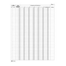 Registro iva corrisp. X mancato funz. Reg.cassa 31x24,5 46pag. E2108