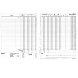 Registro iva corrispettivi 31x24,5 15pag. Numerate e2103