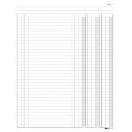 Registro libro inventari 31x24,5 92pag. E2369