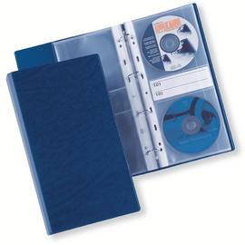 Raccoglitore 4 anelli disco 40 blu 12x30cm sei rota