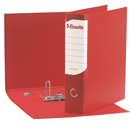 Registratore business g95 rosso dorso 8cm f.to protocollo esselte