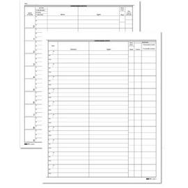 Registro corrispondenza arrivo-partenza 200pag. 31x24,5 e2816