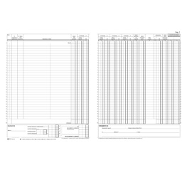 Registro iva fatture 31x24,5 22 pag. E2133 edidro