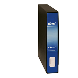 Registratore dox 4 blu dorso 5cm f.to commerciale rexel