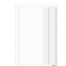 Registro a 2 colonne 100pag. 31x24cm e2763